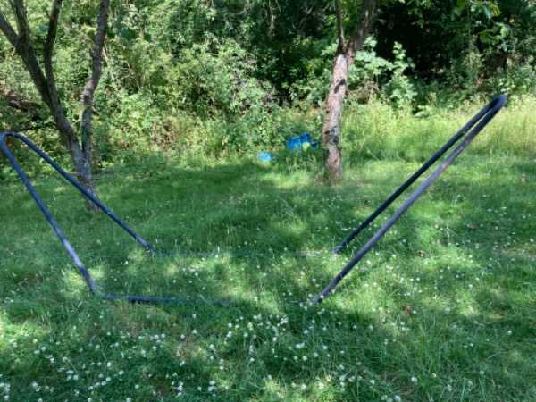 Thumbnail for Metal hammock frame