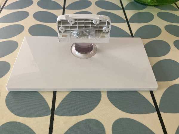 Thumbnail for White TV stand