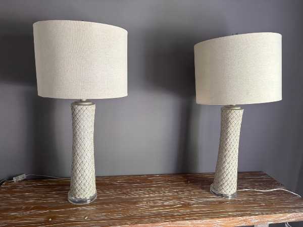 Thumbnail for Two table lamps