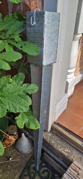 Thumbnail for Galvanised post holder