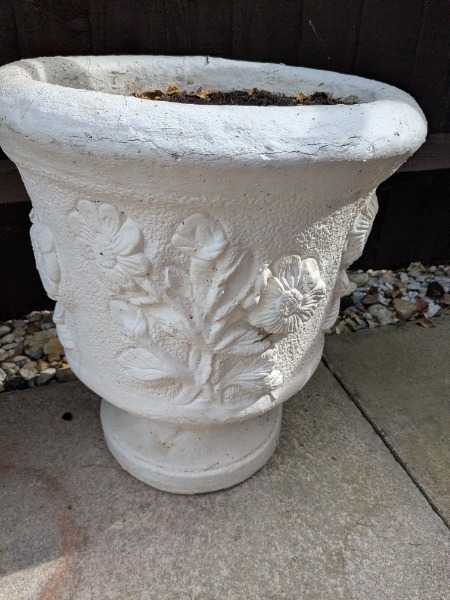 Thumbnail for White plant container