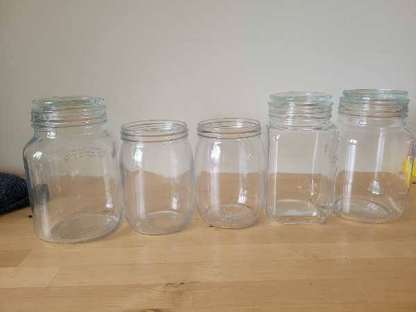 Thumbnail for 5 big kilner jars