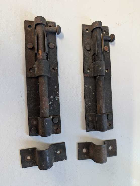 Thumbnail for Pair of Gate or Door Locking Bolts