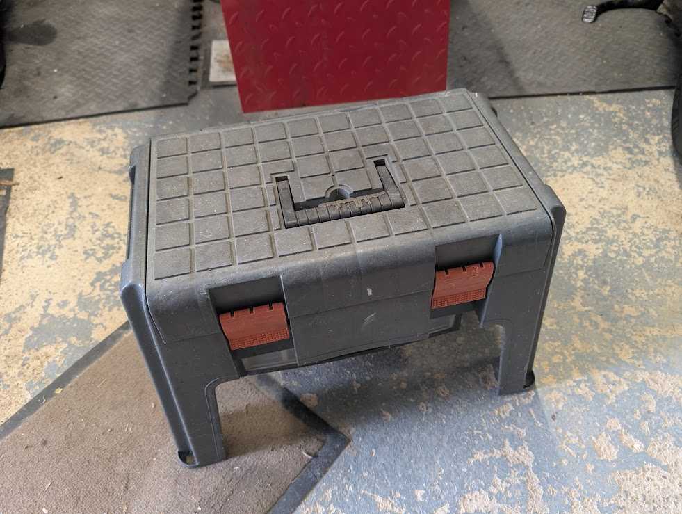 Thumbnail for Portable Combined Toolbox, Seat and Step-up