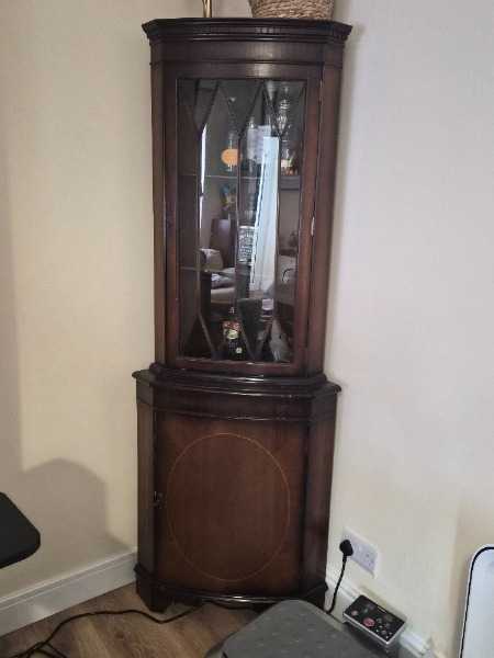 Corner Display Cabinet