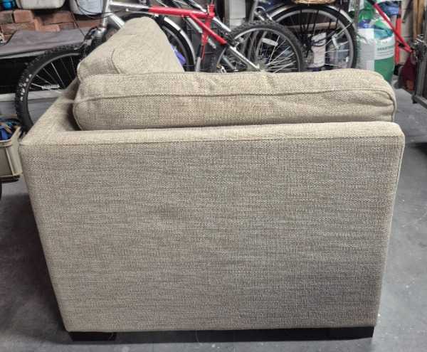 Corner chair part of settee