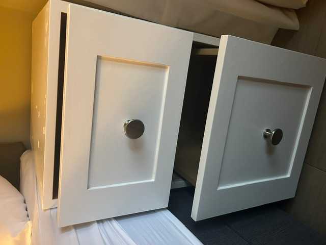 Bedside table or under-desk cabinet