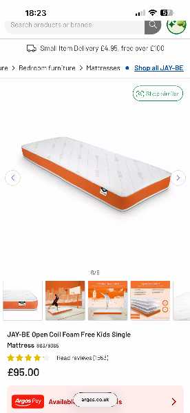 Kids Single bed mattress