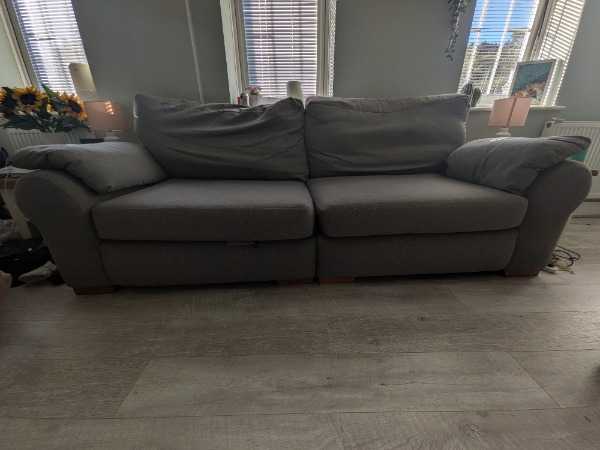Sofa & foot stool