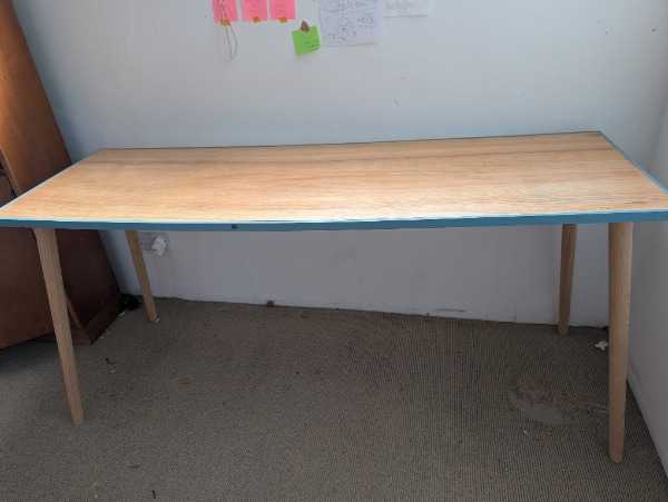 Wooden desk