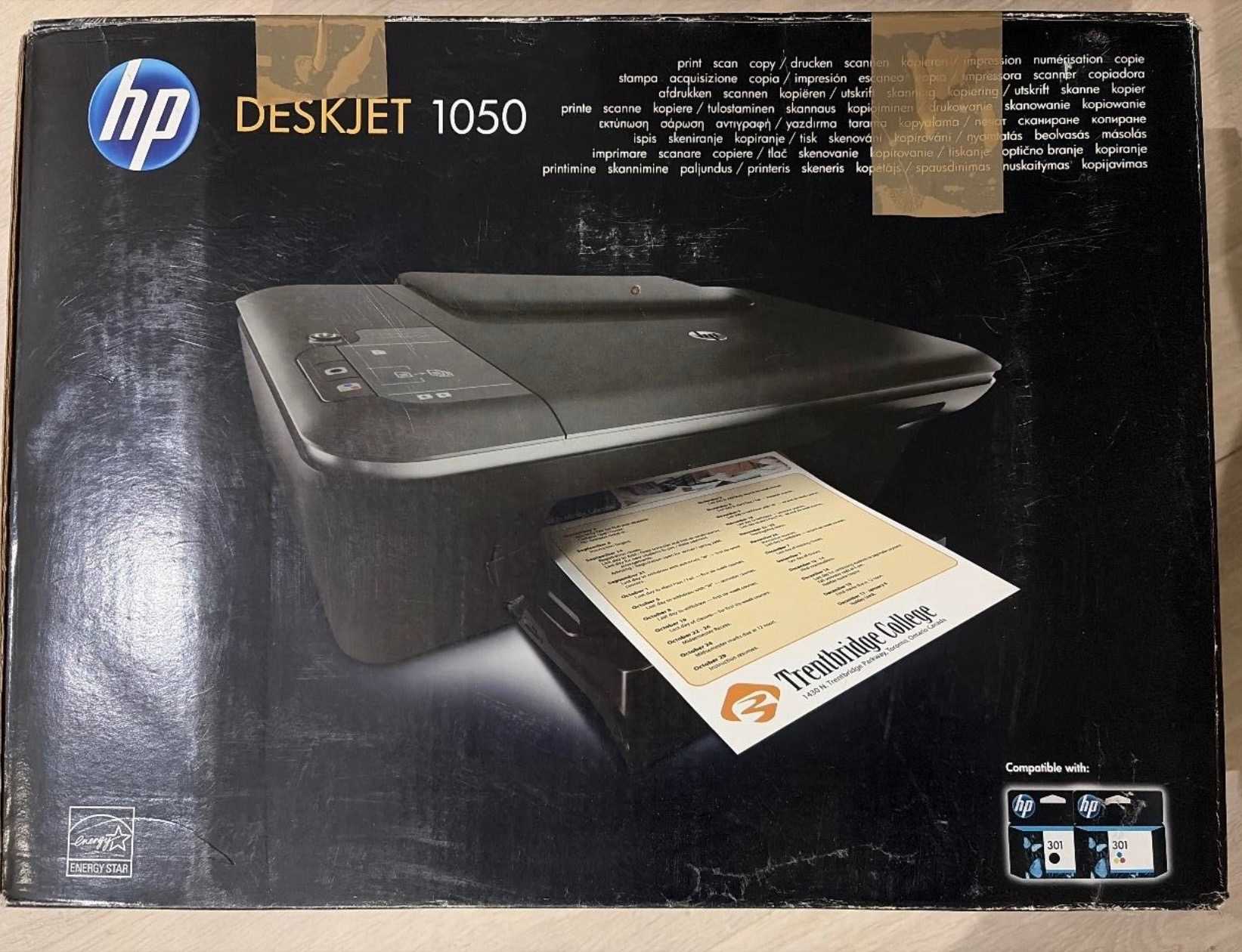 HP Deskjet 1050 Printer – Good Condition - Needs new Cartridges