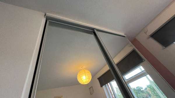 Mirror wardrobe doors
