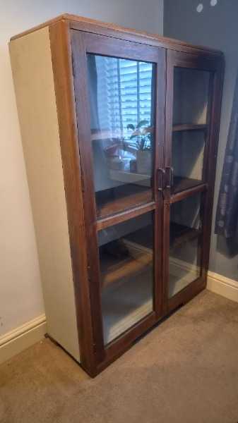 Vintage display cabinet