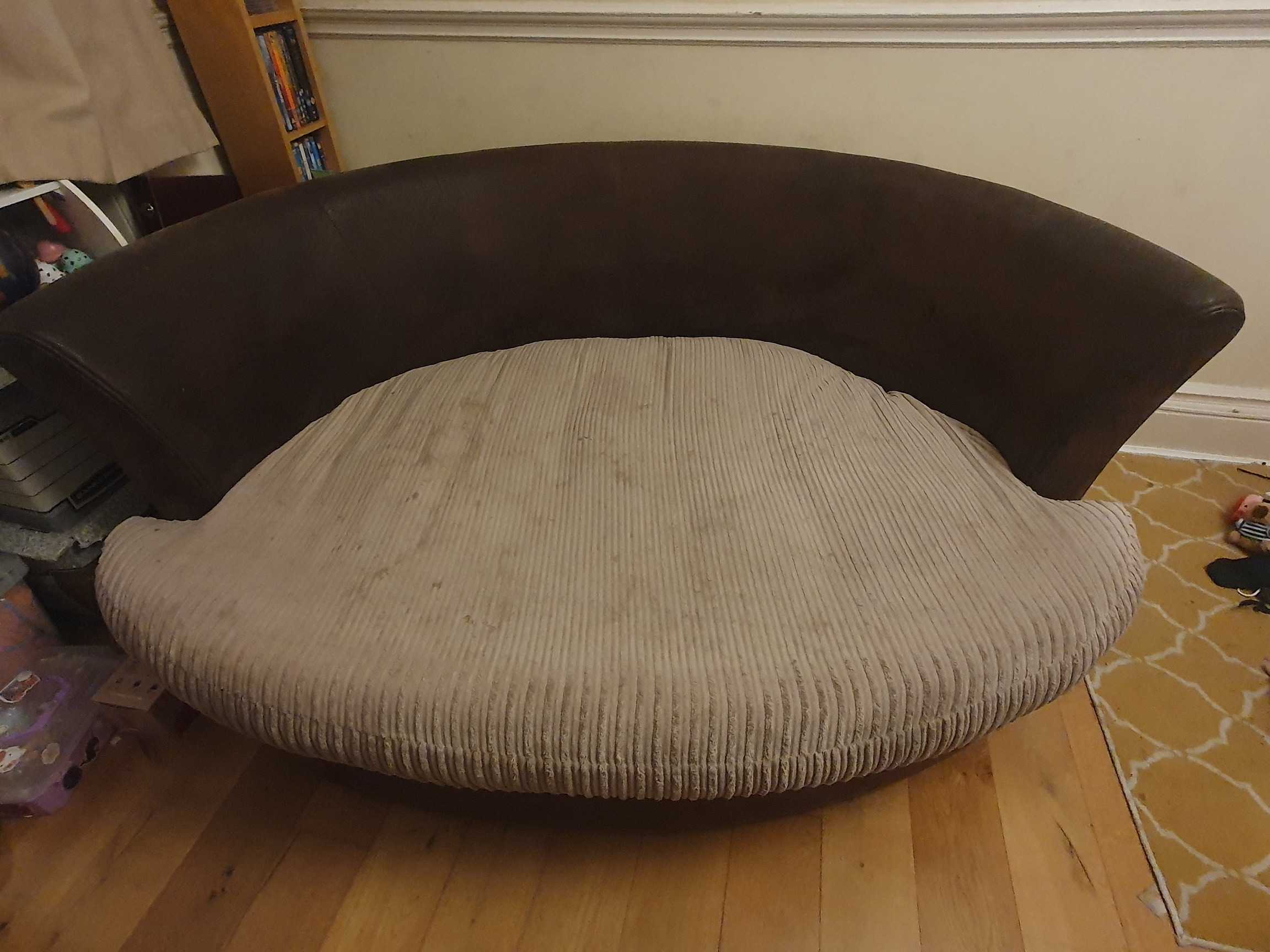 Oval Sofa Available