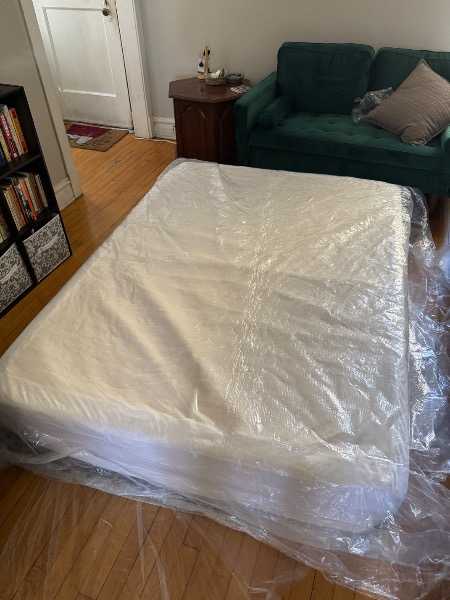 Full mattress and Bed Frame