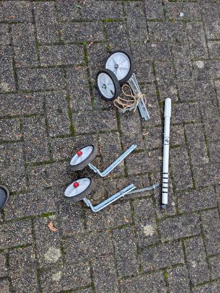 Stabilisers for child's bike