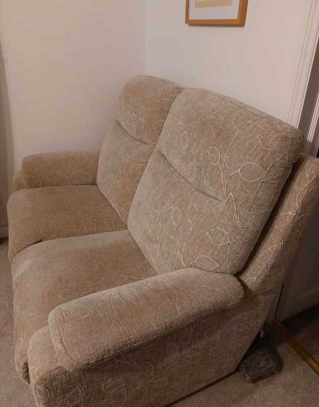 Sofa and recliner
