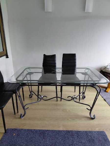 Glass table