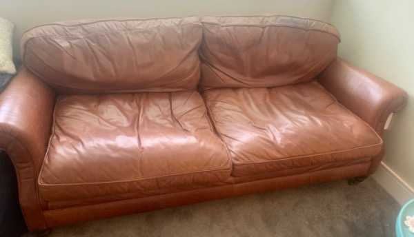 FREE leather sofa