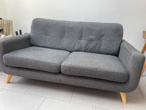 John Lewis Grey Sofa