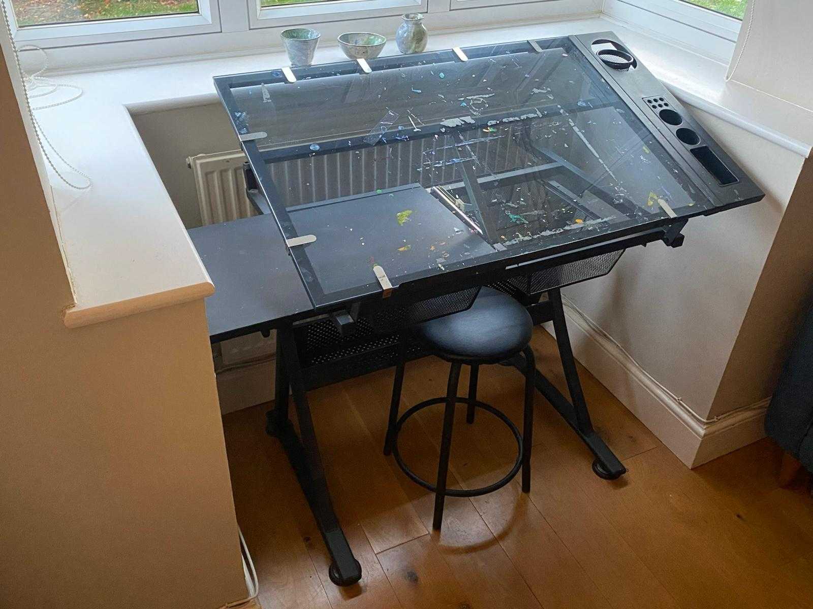 Child’s Art desk with stool