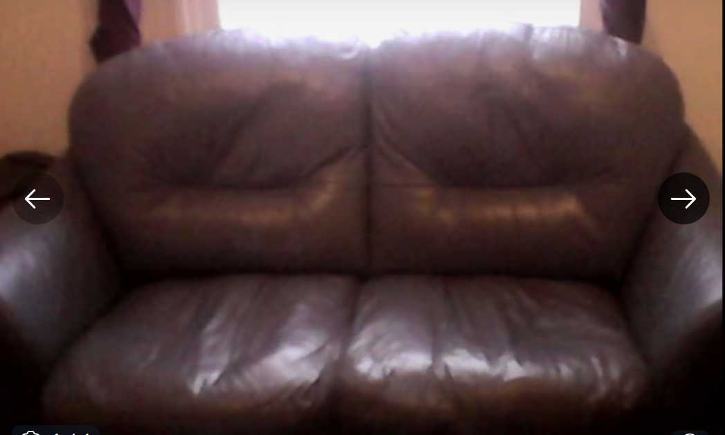 2 seater sofa grey/blue colour (sorry the lighting on the photos doesn't show the true colour)