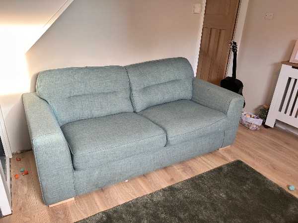 3 seater sofa - Light Teal