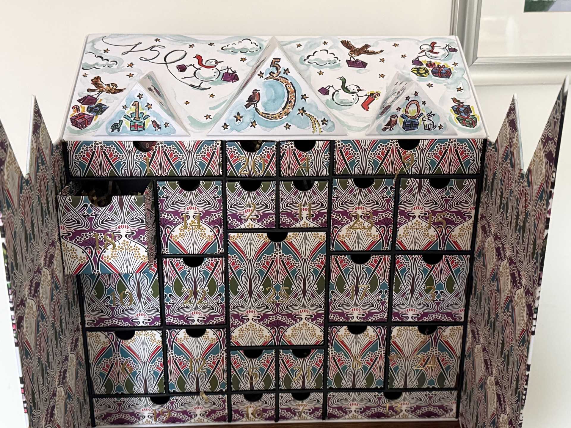 Freecycle: liberty avent calendar ( empty )