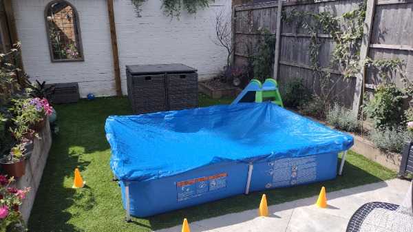 Freecycle: Bestway steel paddling pool