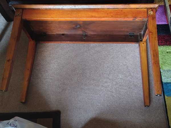 Vintage pine coffee table