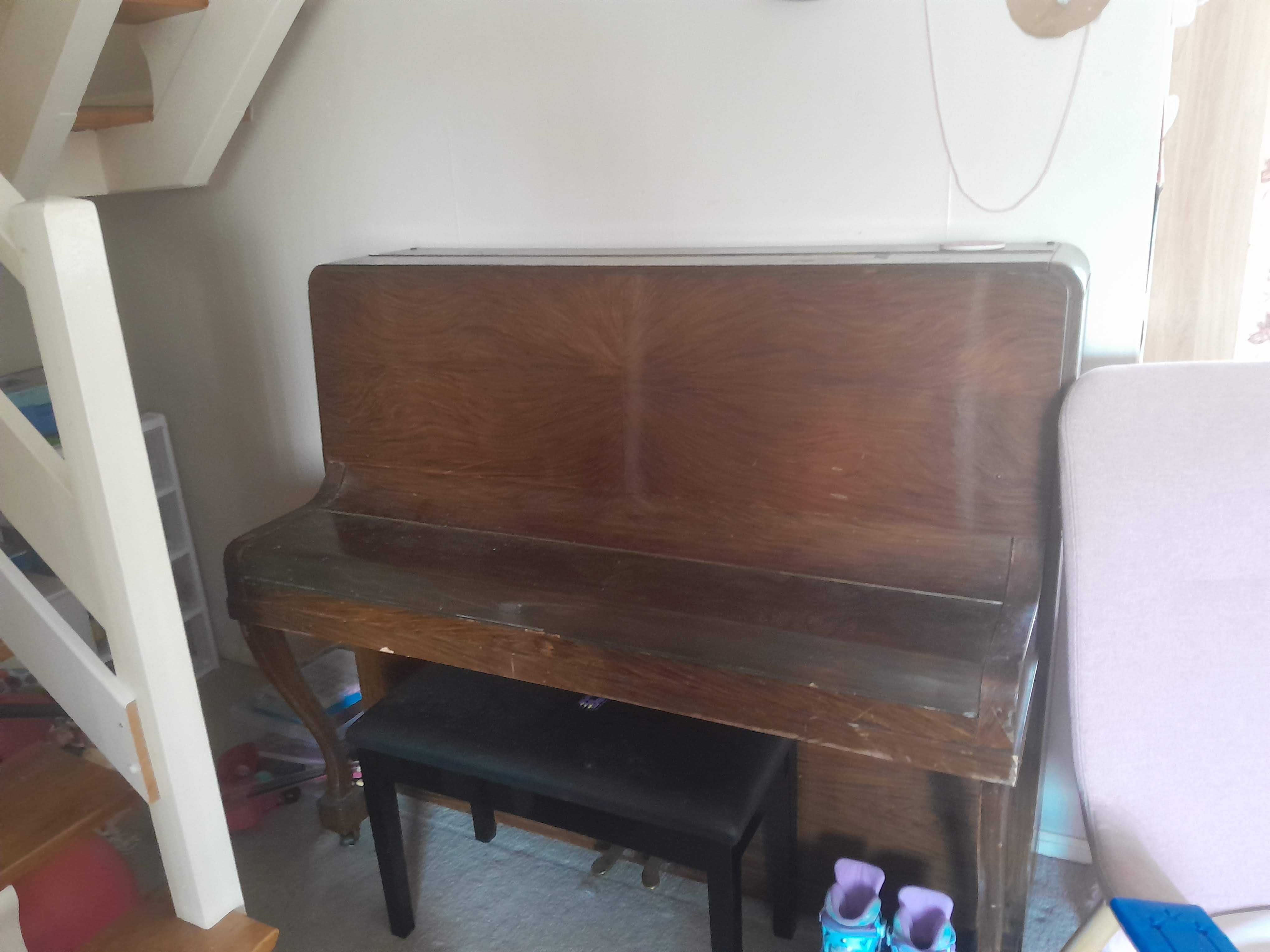 Carl Hertel Upright Piano - Tuned & Fully Playable