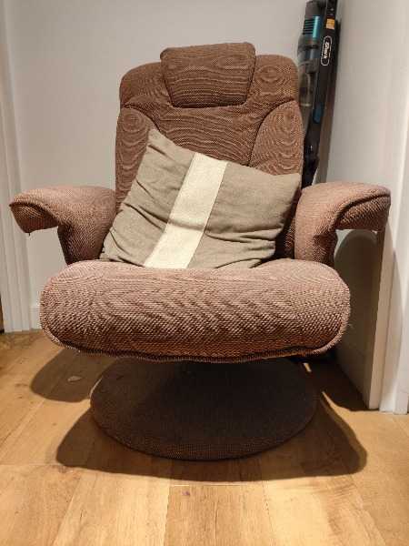 Comfortable swivel armchair sofa
