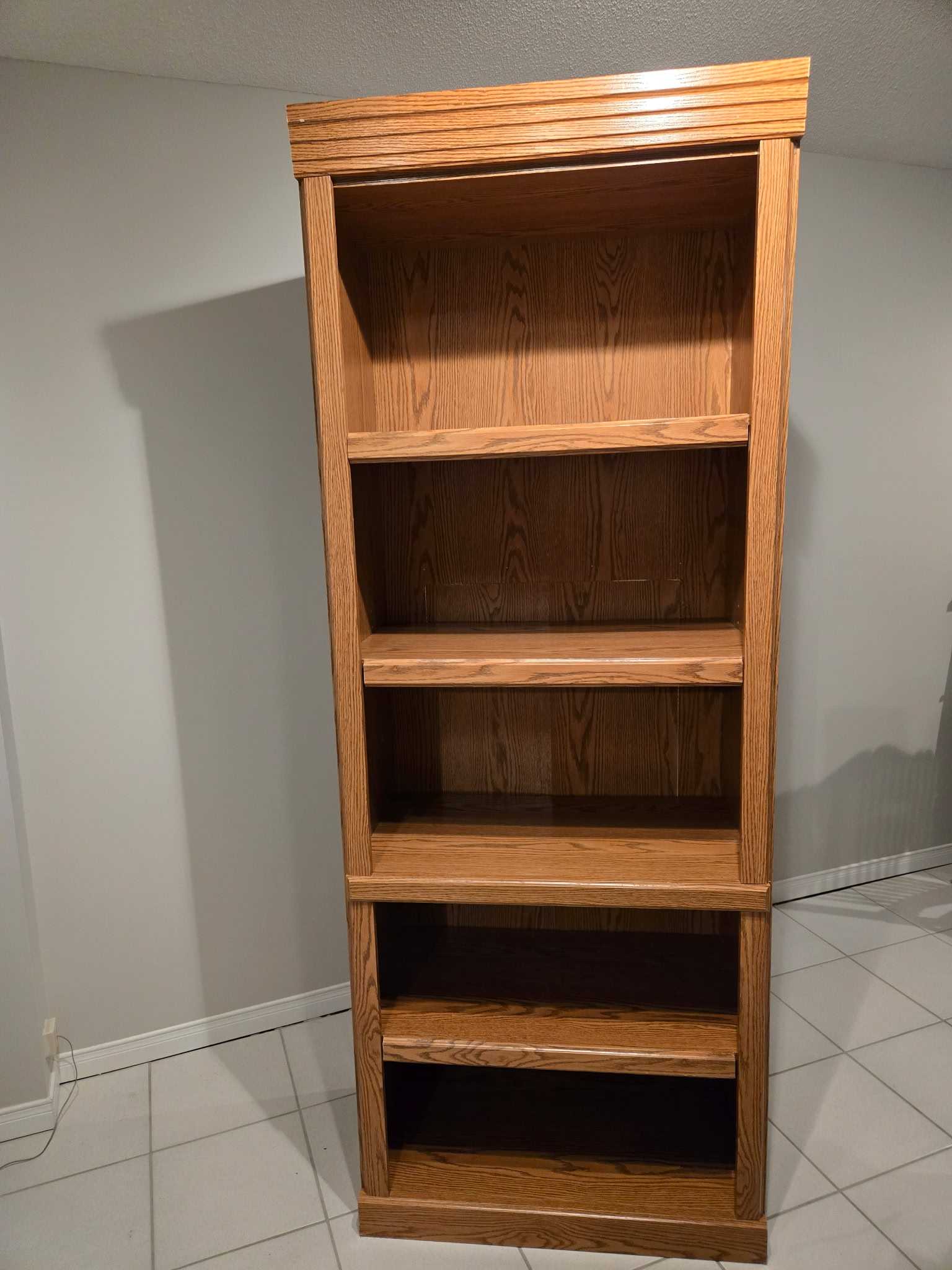 Freecycle: Sauder Oak Look Bookcase