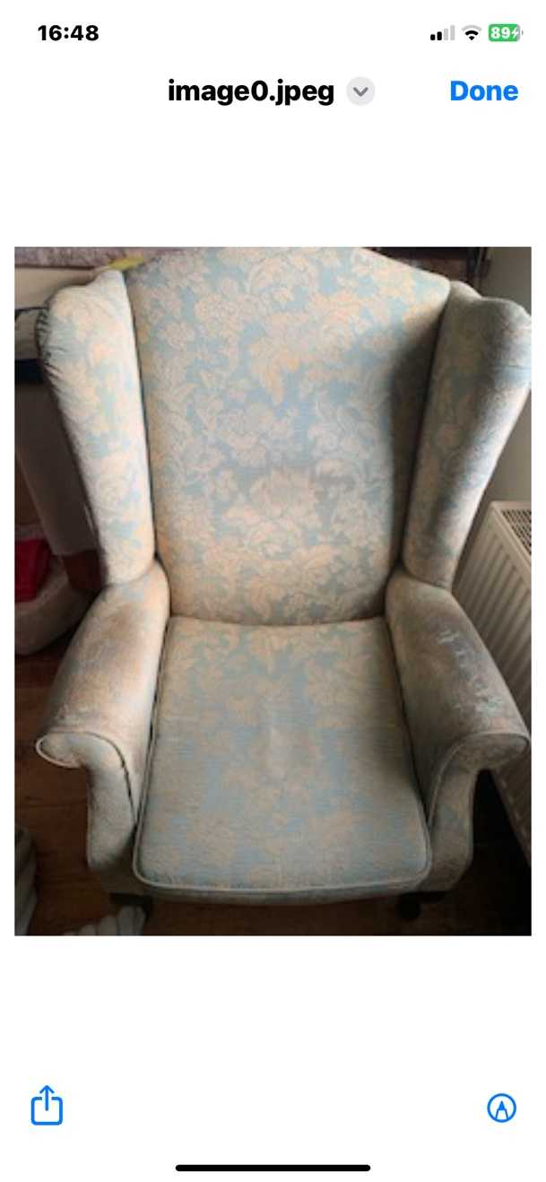 UPHOLSTERY PROJECT MAYBE