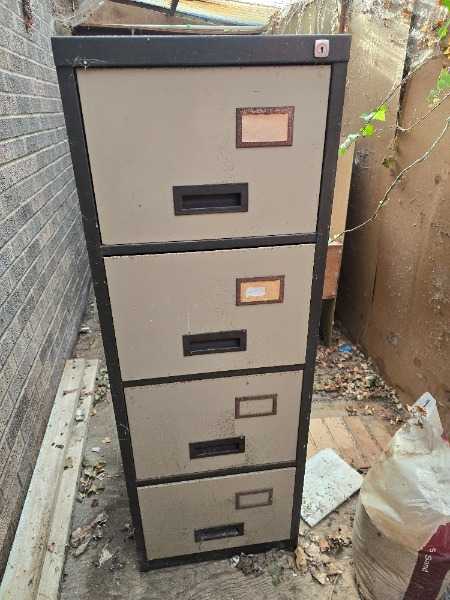 Old filing cabinet