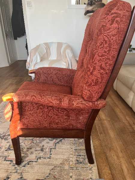 Single high back Armchair