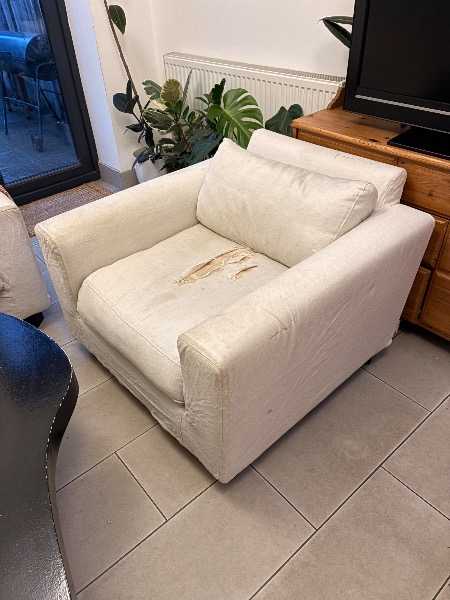 Free armchair and sofa