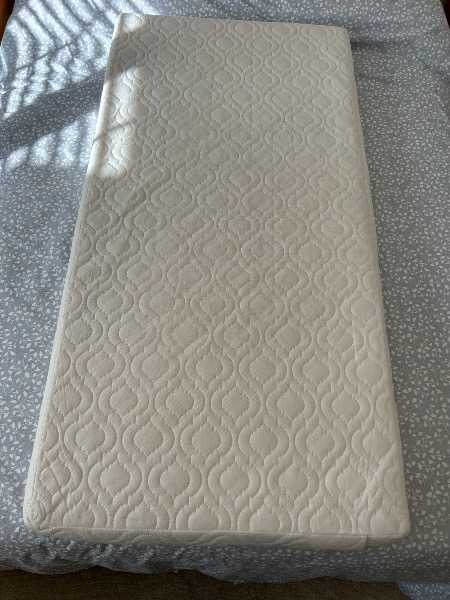 COT MATTRESS PLUS COT DUVET ETC