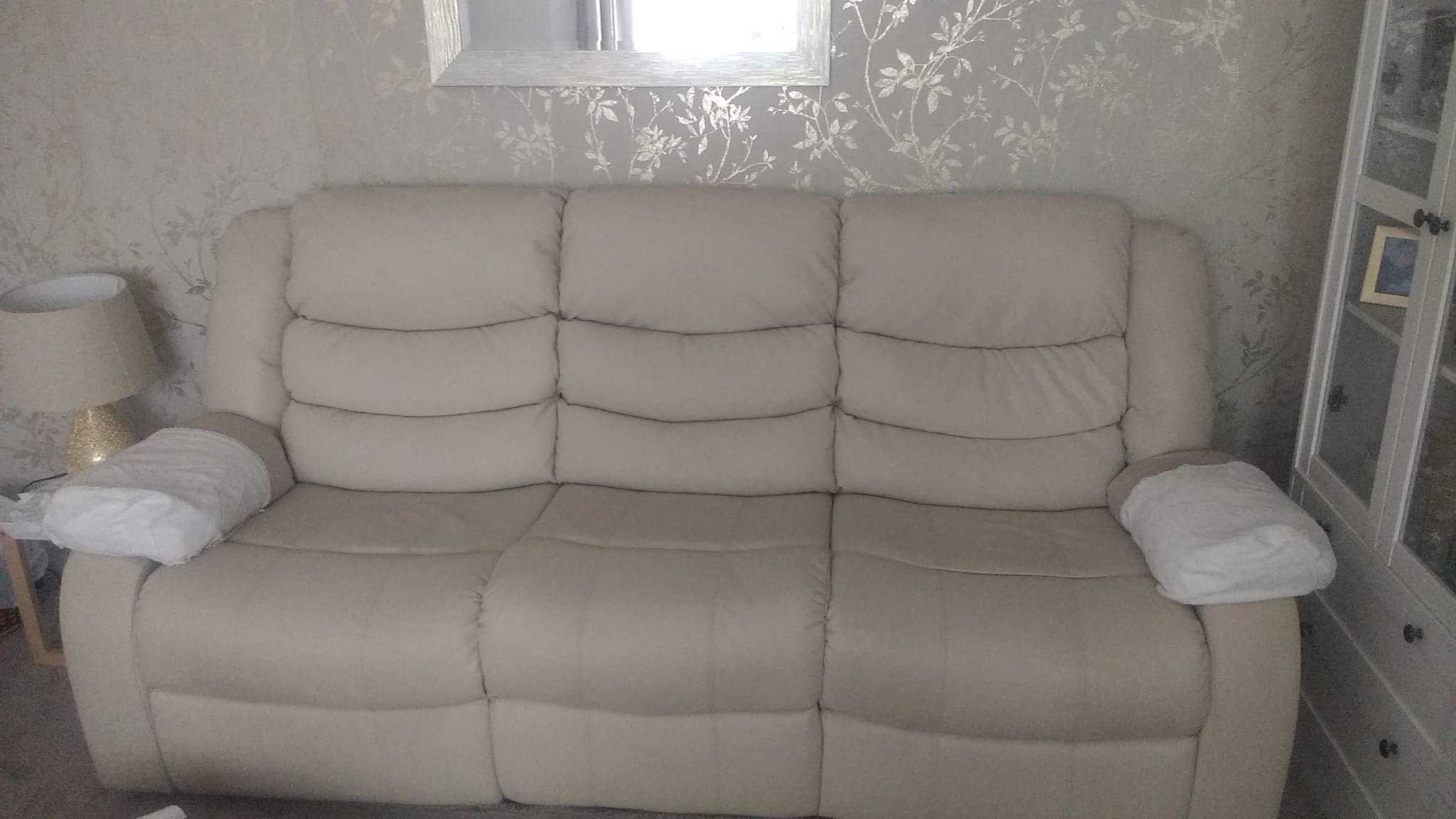 3 Seater reclining sofa