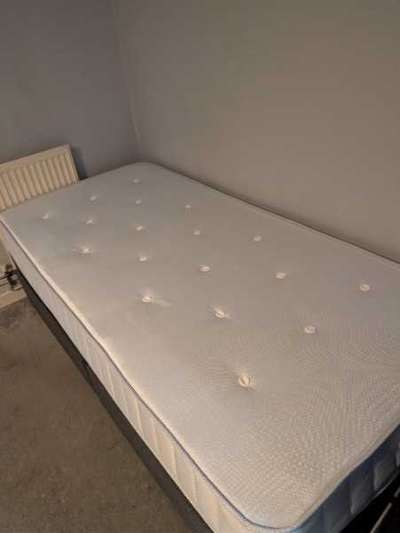 Single Divan bed and Mattress