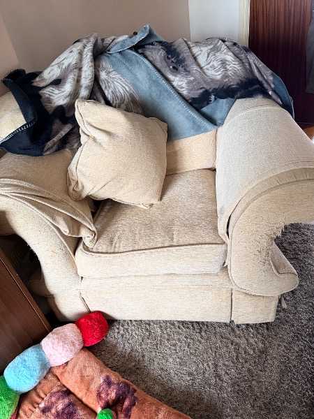 Sofa and chair