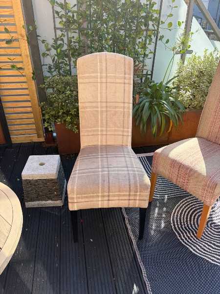Dining chairs x 4