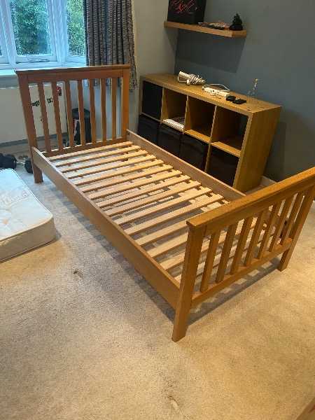 Free single bed