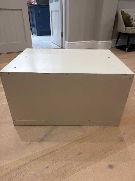 White cabinet