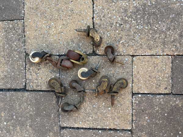 Vintage Chair Castors