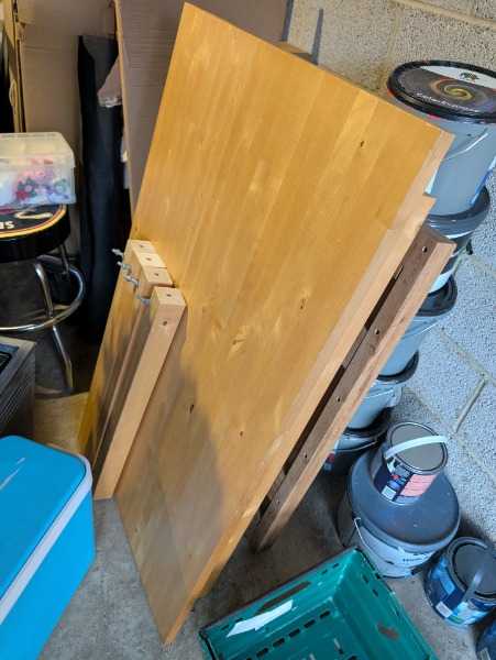 IKEA Björkudden Dining Table and 4 Chairs