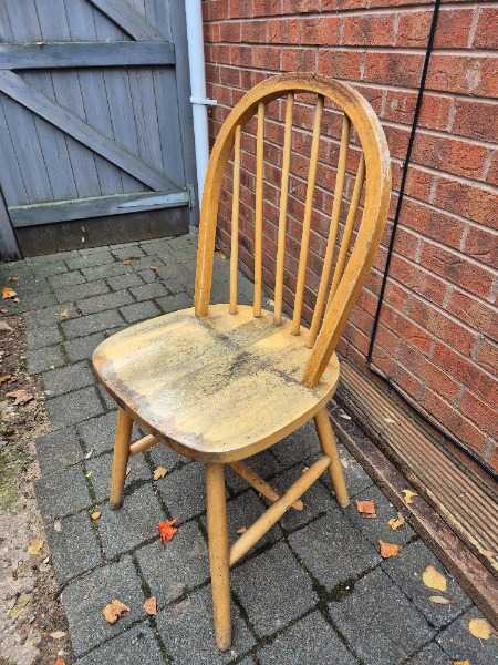 Wooden chair