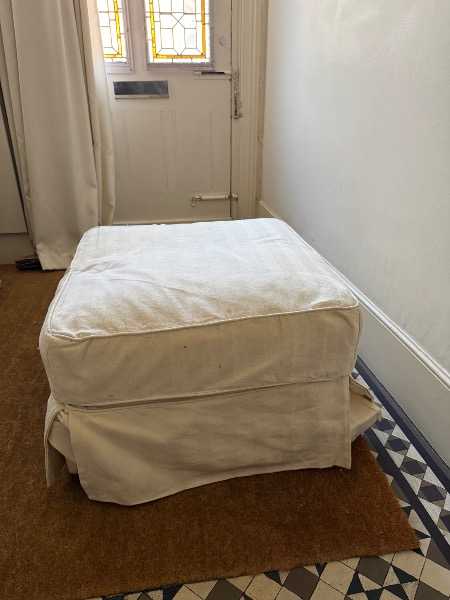 Large sofa footstool