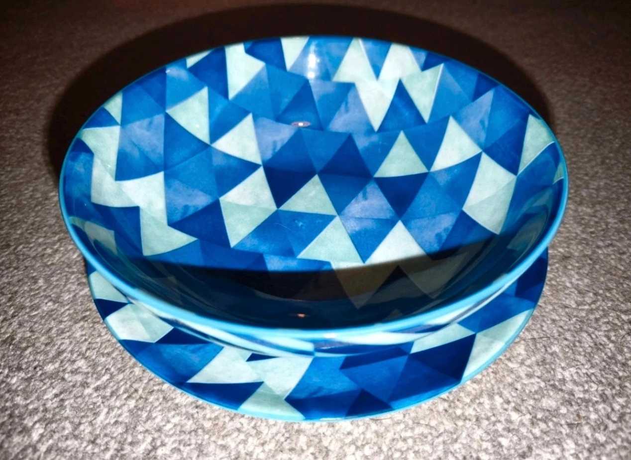 Freecycle: Bowl and plate set