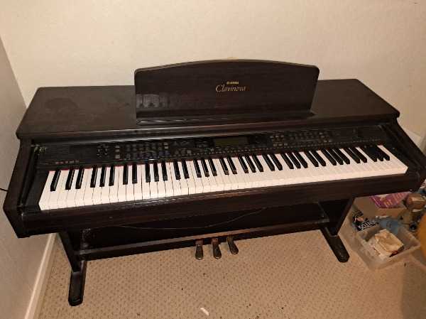 Yamaha Clavinova electronic keyboard